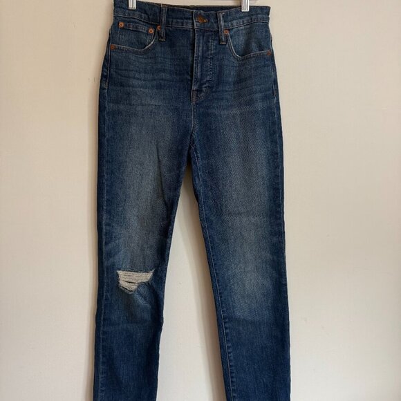 Madewell | The Perfect Vintage Crop Straight Jean Size 25 NWOT - Picture 2 of 11